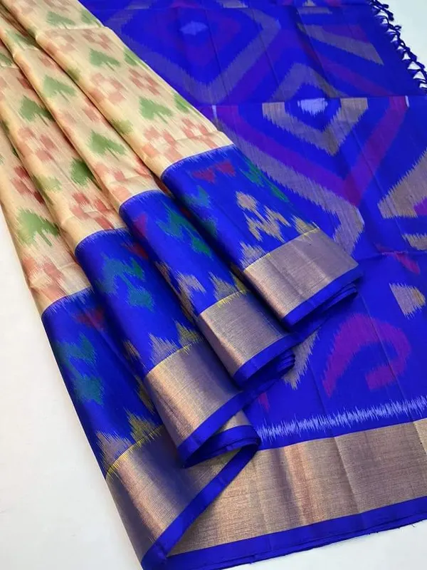 Pochampalli_Designer_Printed_And_Dolla_Silk_Fabric_Sarees