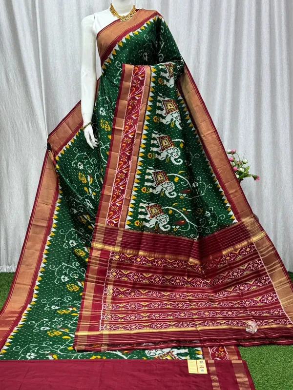 Pochammpalli_Designer_Printed_And_Dolla_Silk_Fabric_Sarees