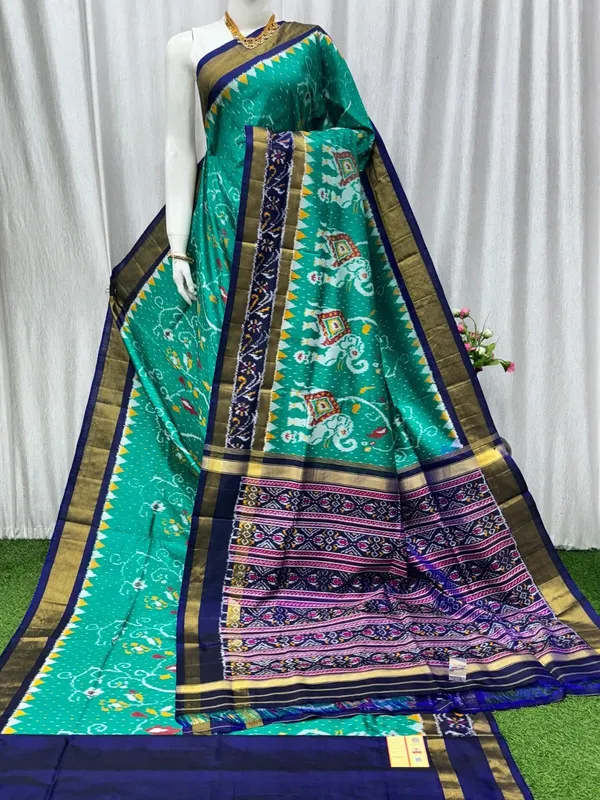 Pochammpalli_Designer_Printed_And_Dolla_Silk_Fabric_Sarees