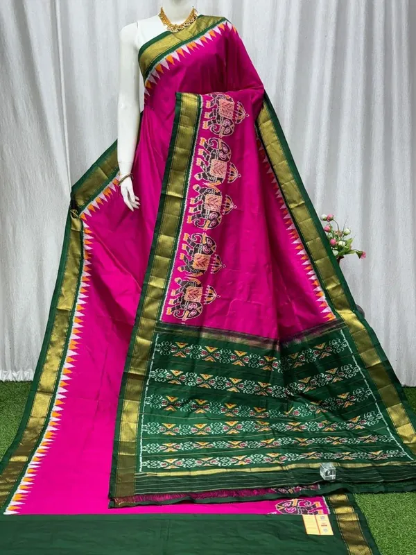 Pochammpalli_Designer_Printed_And_Dolla_Silk_Fabric_Sarees