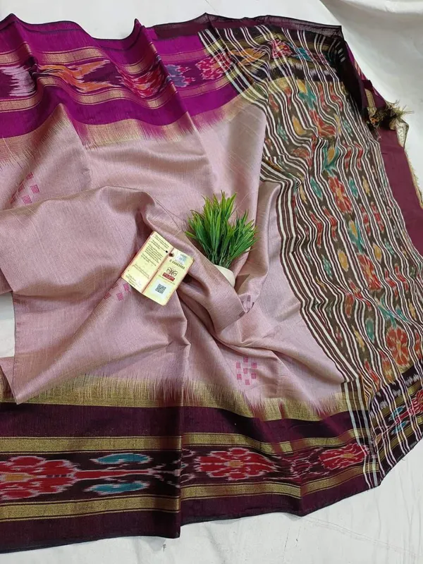 Cotton_Silk_Saree_With_Intricate_Temple_Border_Design