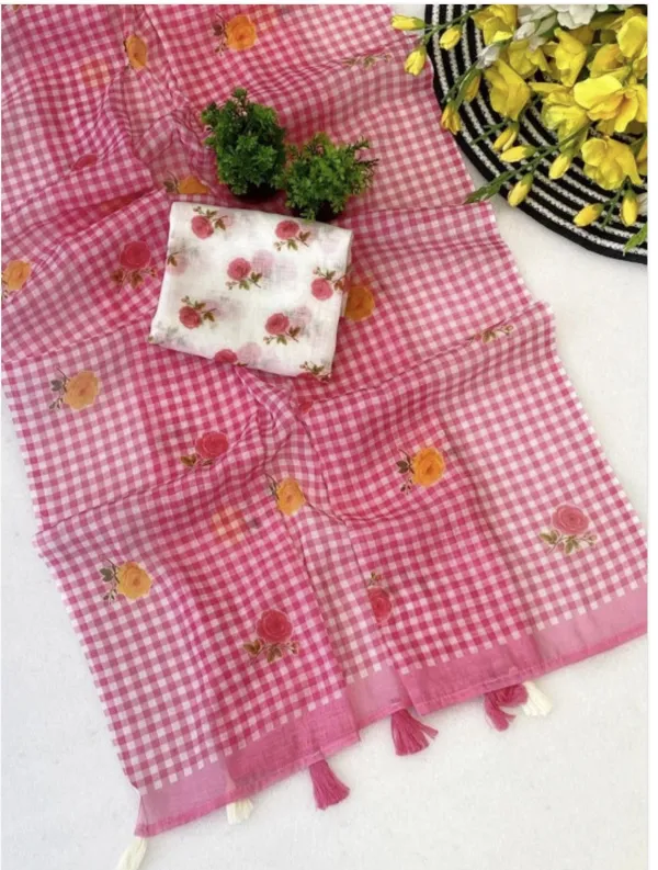 Latest_Linen_Sarees