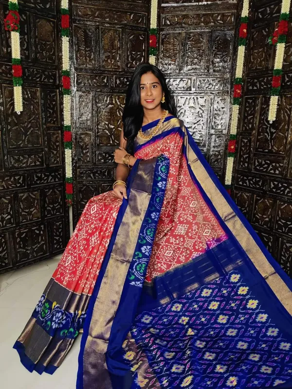 Pochampalli_Designer_Printed_And_Dolla_Silk_Fabric_Sarees