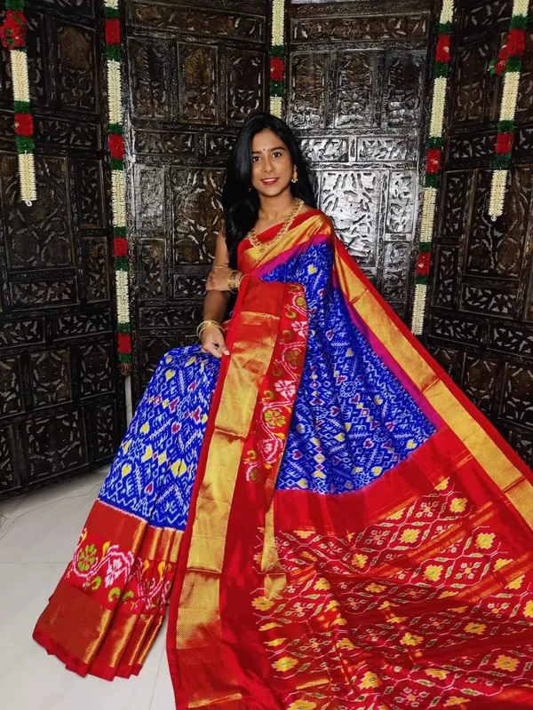 Pochampalli_Designer_Printed_And_Dolla_Silk_Fabric_Sarees