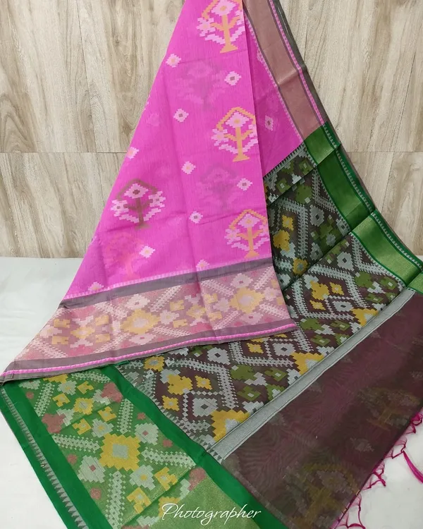 Pochampalli_Designer_Printed_And_Dolla_Silk_Fabric_Sarees