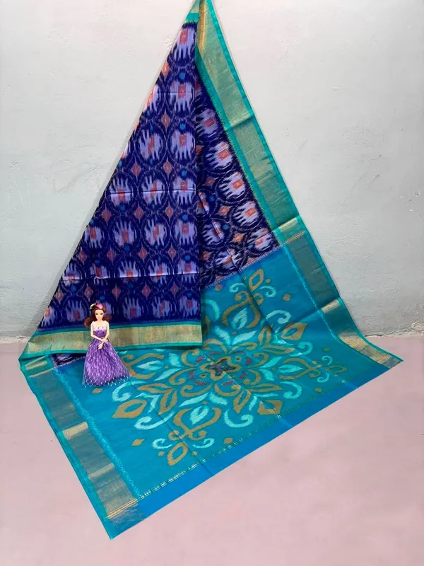 Pochampalli_Designer_Printed_And_Dolla_Silk_Fabric_Sarees