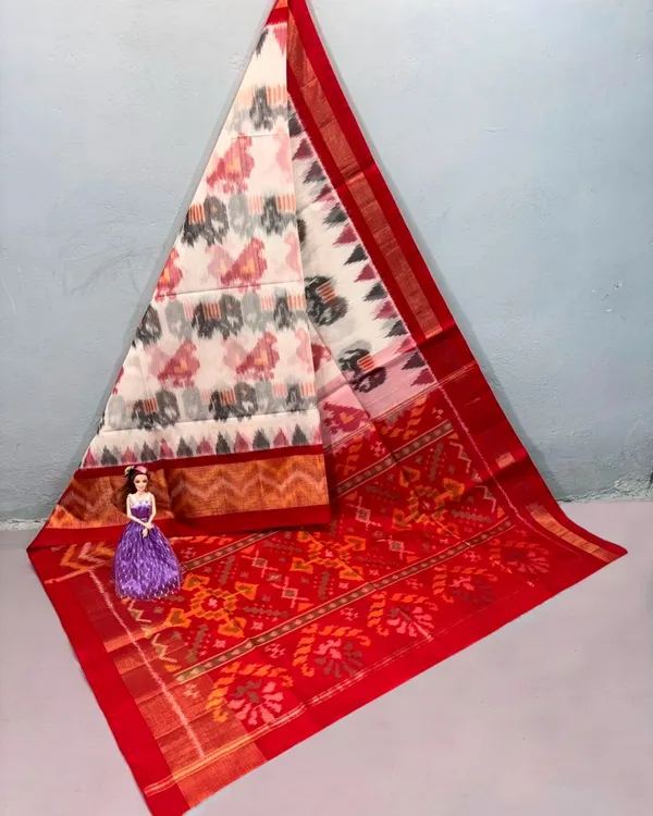 Pochampalli_Designer_Printed_And_Dolla_Silk_Fabric_Sarees
