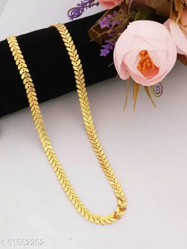 Gold_Plated_Leaf_Chain