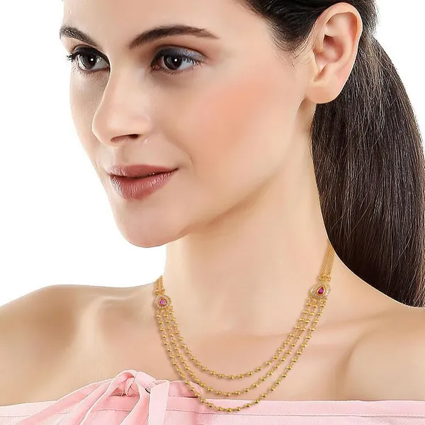 Gold_Plated_Brass_3_Line_Layered_Chain_For_Women_&_Girls