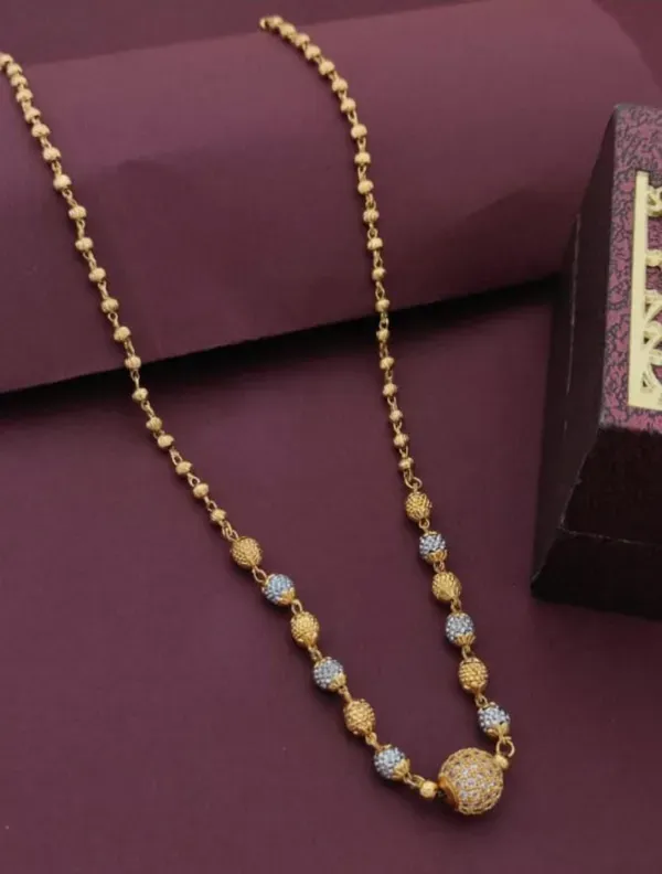 White_And_Gold_American_Diamond_Studded_Gol_Matar_Mala_Chain