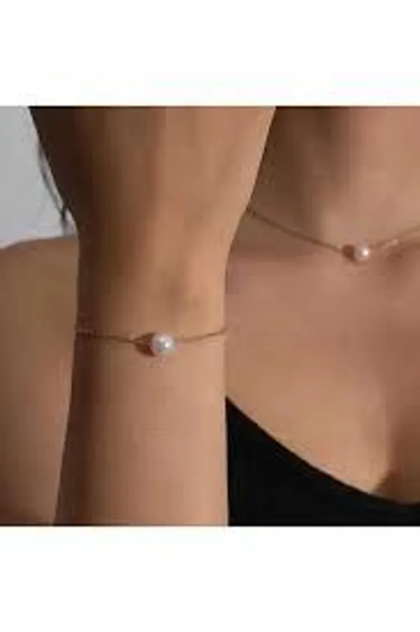 Gold_Plated_Daily_Wear_Pearl_Drop_Fancy_Chain_With_Bracelet