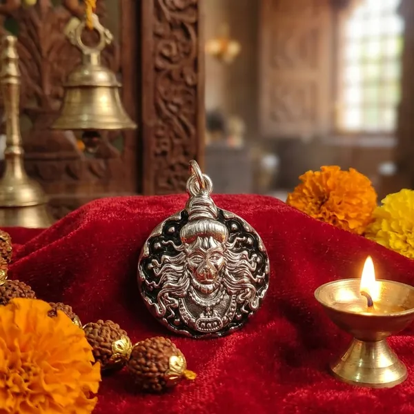Baktha_Anjaneya_Antique_Finish_Pendant