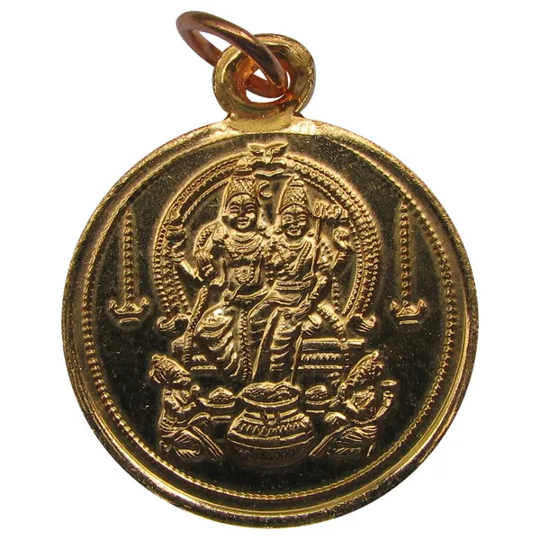 Swarna_Akarshana_Bhairava_Giving_Money_To_Lakshmi_&_Kuber_Copper_Pendant_Kavach_Locket