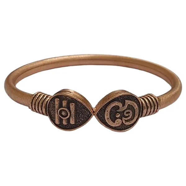 Murugan_Vel_Tripund_Tilak_&_Tamil_Om_Bracelet_(Adjustable)_Lightweight