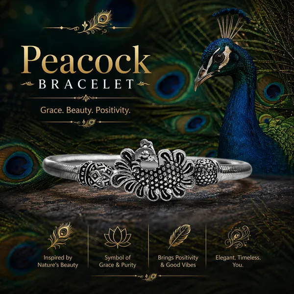 Peacock_Bracelet_/_Mayurah_Hastasutra_/_Nemali_Kankanam_/_Mayur_Kangan_(Adjustable)_Light_Weight