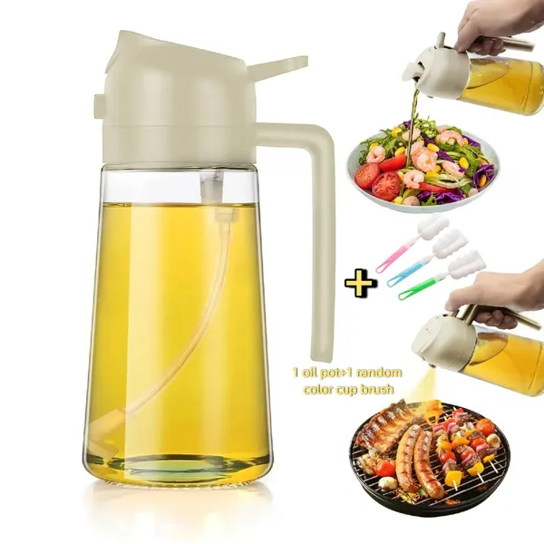 2-in-1_Oil_Sprayer_and_Pourer_plastic_Bottle,_500ml,_Green