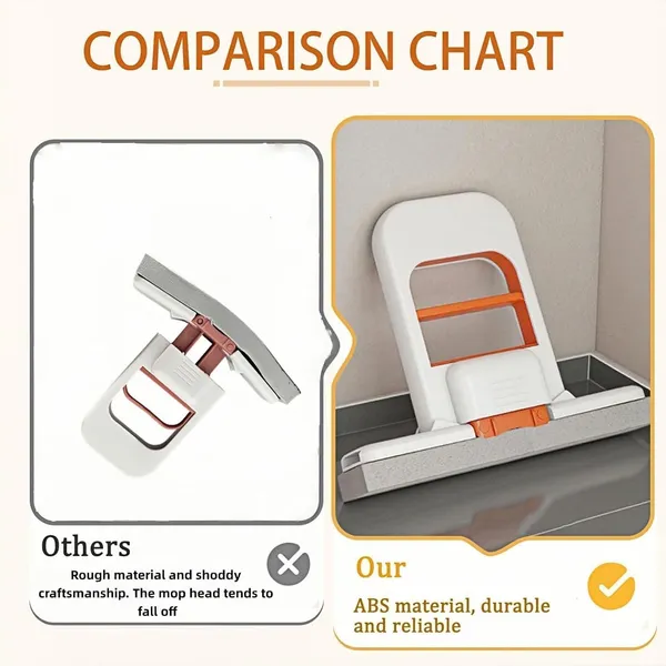 2_pics_Mini_Foldable_Sponge_Cleaner_with_Self-Wringing_Handle_|_Compact_Wet_&_Dry_Cleaning_Tool_for_Home,_Kitchen,_Bathroom,_Car_&_Office_|_Portable_Space-Saving_Cleaner