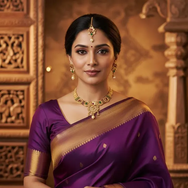 Antique_Gold_Plated_Floral_Choker_Necklace_Set_|_Beads_Drop_Detailing_With_Earrings_And_Maang_Tikka_|_Traditional_Bridal_Jewelry_|_Adjustable_Wedding_Ceremony_Set_For_Women