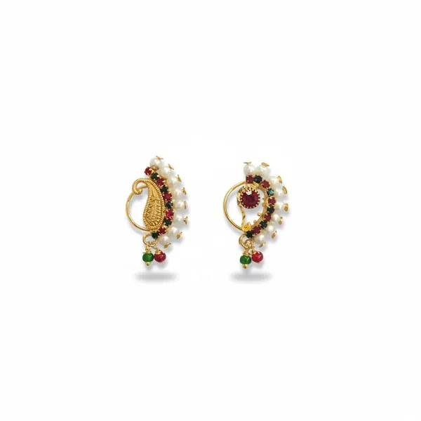 Ethnic_Maharashtrian_Crescent_Design_Pressing_Nath_Combo_With_Stone_Work_For_Women_&_Girls