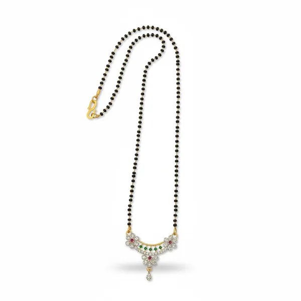Ad_Stone_Short_Mangalsutra_For_Women_|_Gold_Plated_Diamond_Look_Mangalsutra_|_Modern_Daily_Wear_Black_Bead_Design