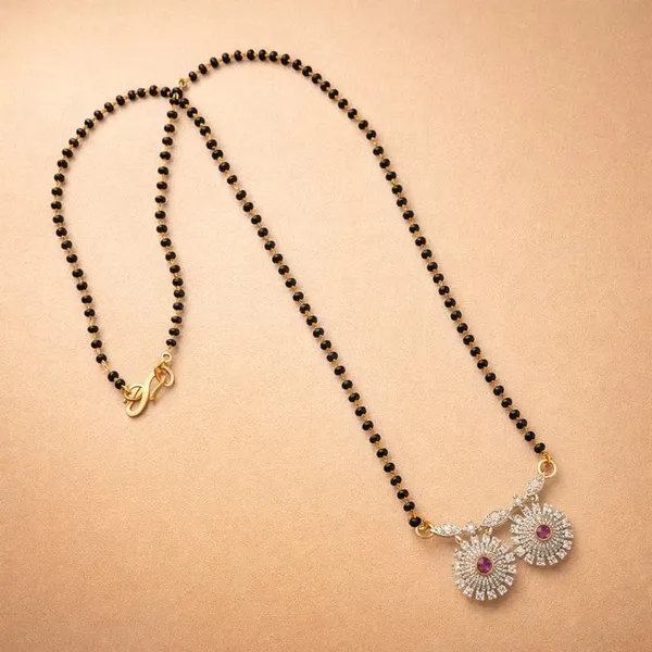 Short_Black_Bead_Mangalsutra_Ad_Stone_|_Diamond_Look_Gold_Plated_Mangalsutra_For_Women_|_Stylish_Daily_Wear_Lightweight_Design
