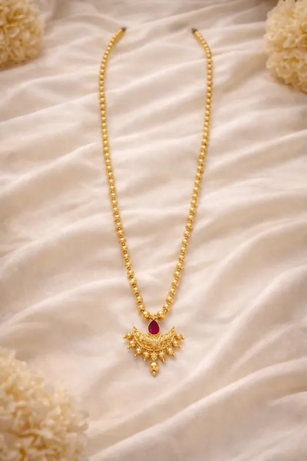 Chandrakor_Beaded_Long_Necklace_|_Gold_Plated_Stone_Necklace_|_Traditional_Ethnic_Jewelry_For_Women