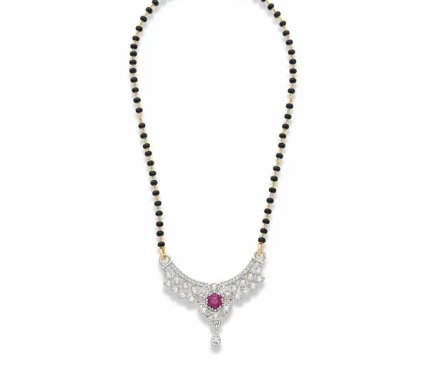 Ad_Stone_Mangalsutra_|_18_Inch_Black_Beads_Chain_|_Elegant_Gold_Plated_Pendant_For_Women