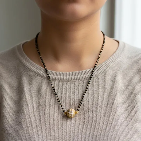 Short_Black_Bead_Mangalsutra_Ad_Stone_|_Diamond_Look_Gold_Plated_Mangalsutra_For_Women_|_Stylish_Daily_Wear_Lightweight_Design