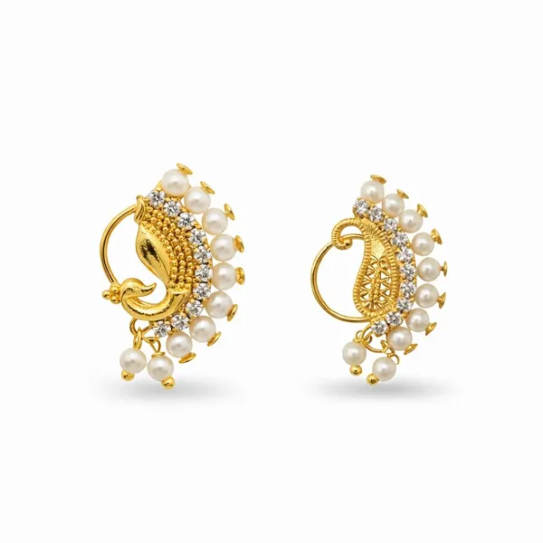 Traditional_Maharashtrian_Nath_Clip_On_Nose_Ring,_Gold_Plated_Brass,_Multicolor_Stones,_Without_Piercing,