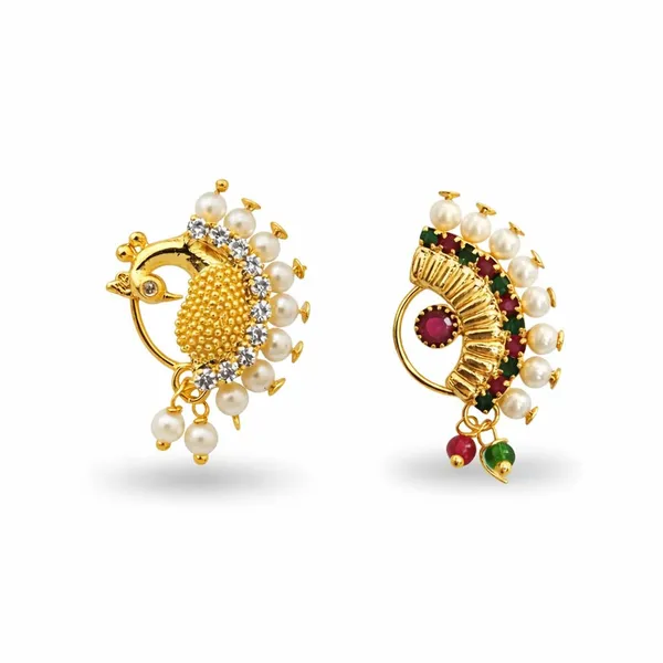 Traditional_Maharashtrian_Nose_Ring_Without_Piercing_Pearl_Gold_Plated_Nath_Clip_On_Nose_Ring_For_Women