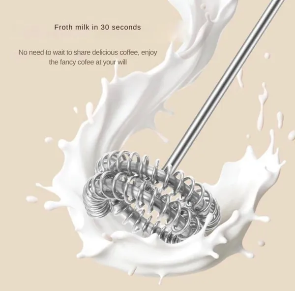 Electric_Milk_Frother_Rechargeable_Hand_Blender_|_80_Speed_Coffee_Beater_for_Latte_&_Cappuccino
