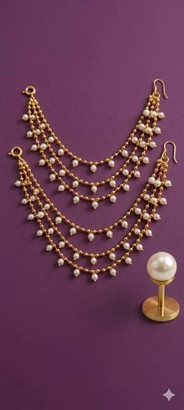 Fashion_Earrings_for_Women_Girls_Gold_Plated_Traditional_Latest_Stylish_Fancy_Bahubali_Pearl_Ear_Chain