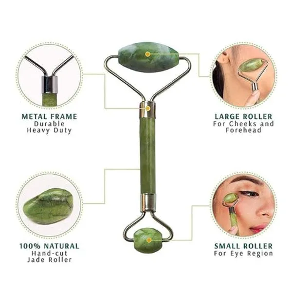 Natural_Jade_Facial_Roller_Massager,_Dual-Ended_Beauty_Tool_with_Metal_Frame,_Anti-Aging_Face_and_Eye_Massage_Tool_for_Wrinkle_Reduction_and_Muscle_Relaxation