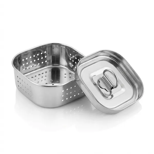 Stainless_Steel_Paneer_Maker_350_ML_|_Square_Paneer_Mould_Press_with_Lid_&_Whey_Separator_|_12x12x4.5_cm_Paneer/Tofu_Press_for_Homemade_Cheese_Making_Kitchen