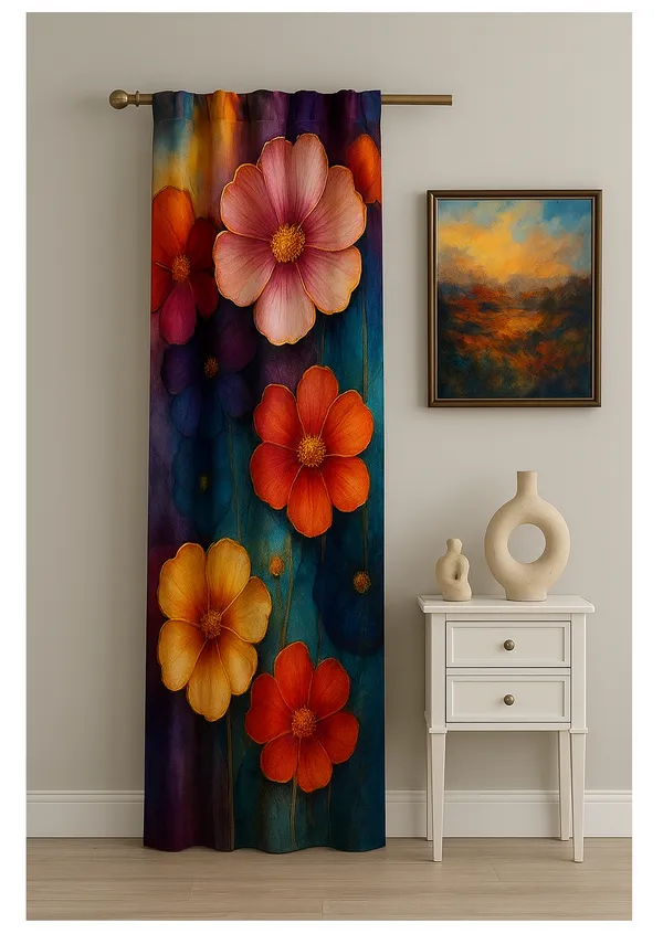Pack_Of_2_-Printed__Multicolor_Floral_Polyester_Semi_Blackout__Curtain