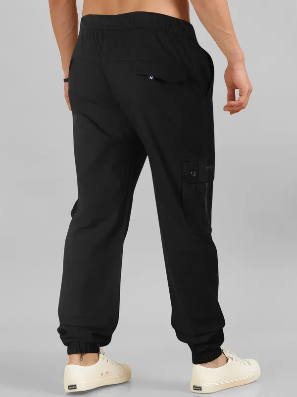 The_Cargo_Cavalry_Black_loose_fit_Cotton_Cargos