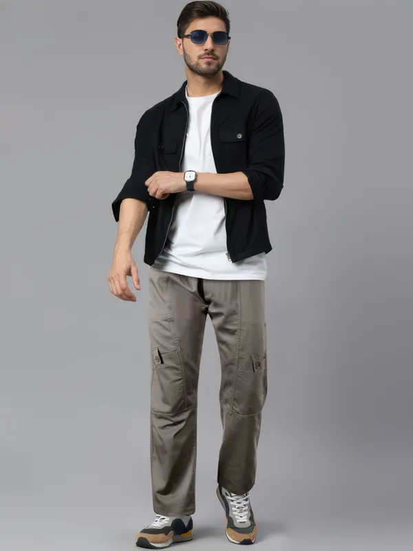 Men's_Rlaxed_Fit_Cargo_By_Just_Black