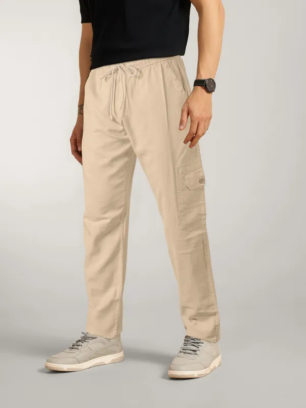 Men's_Rlaxed_Fit_Cargo_By_Just_Black