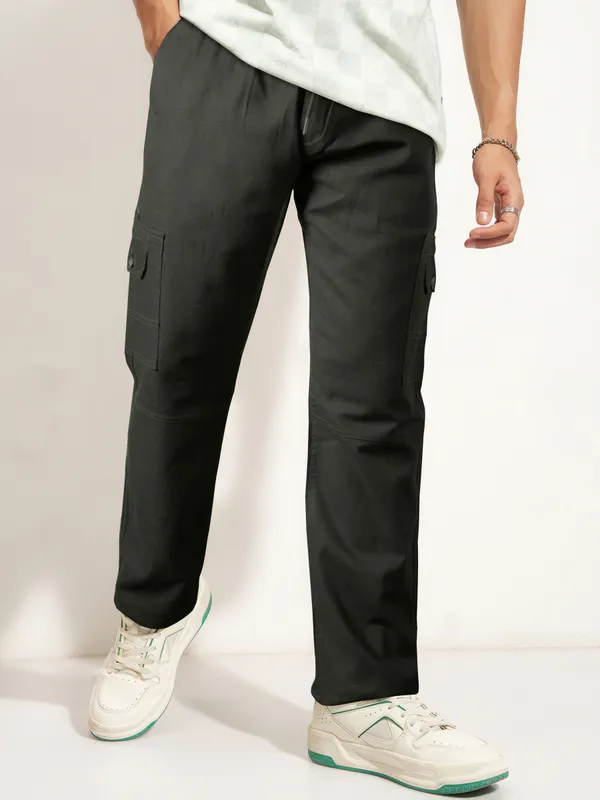 Men's_Rlaxed_Fit_Cargo_By_Just_Black