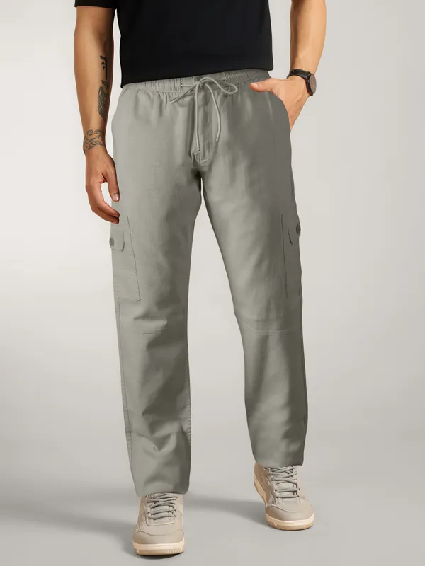 Men's_Rlaxed_Fit_Cargo_By_Just_Black