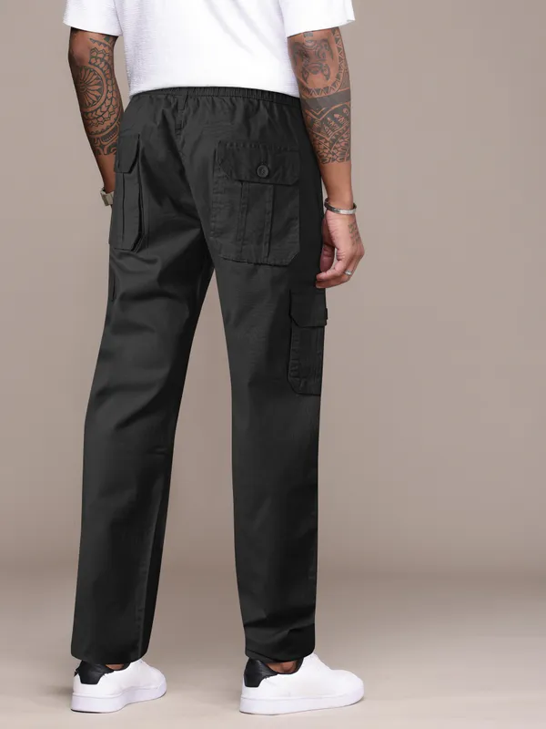 Men's_Rlaxed_Fit_Cargo_By_Just_Black