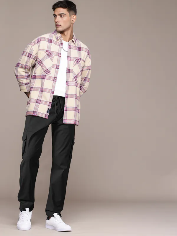 Men's_Rlaxed_Fit_Cargo_By_Just_Black