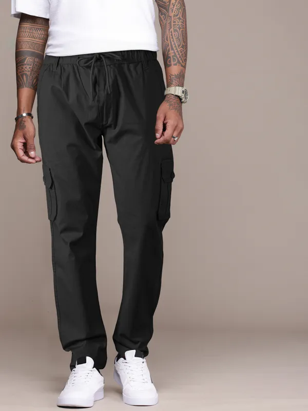 Men's_Rlaxed_Fit_Cargo_By_Just_Black