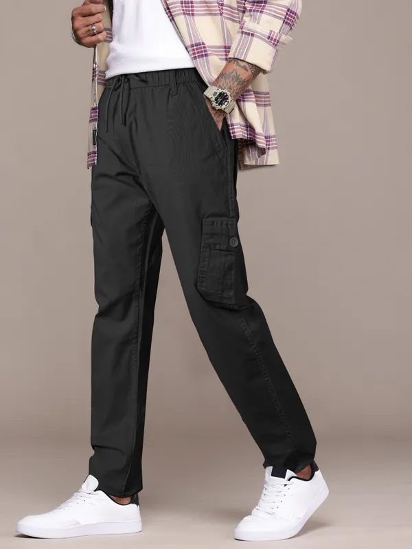 Men's_Rlaxed_Fit_Cargo_By_Just_Black
