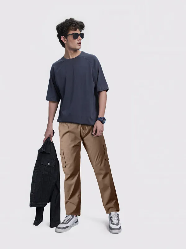 Men's_Rlaxed_Fit_Cargo_By_Just_Black