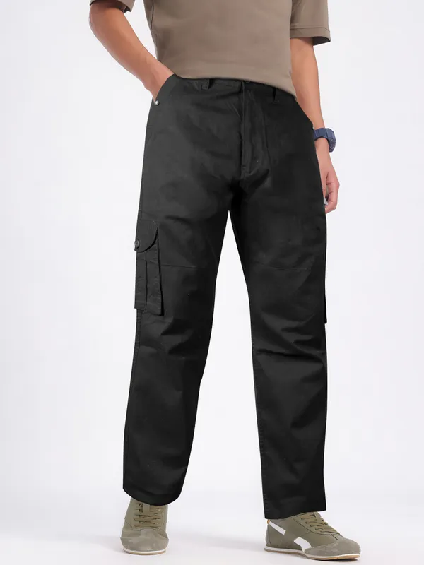 Men's_Rlaxed_Fit_Cargo_By_Just_Black