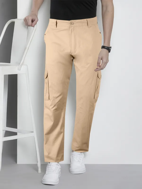 Men's_Rlaxed_Fit_Cargo_By_Just_Black