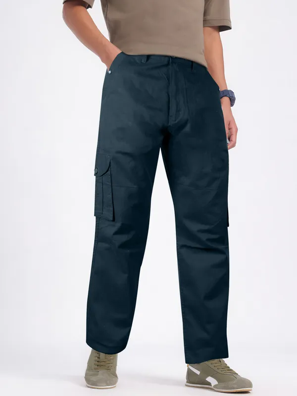 Men's_Rlaxed_Fit_Cargo_By_Just_Black