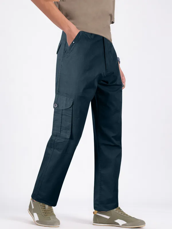 Men's_Rlaxed_Fit_Cargo_By_Just_Black