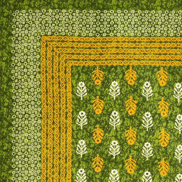 Motif_Printed_Jaipuri_Cotton_Double_Bedsheet_with_2_Pillow_Covers_(Green)